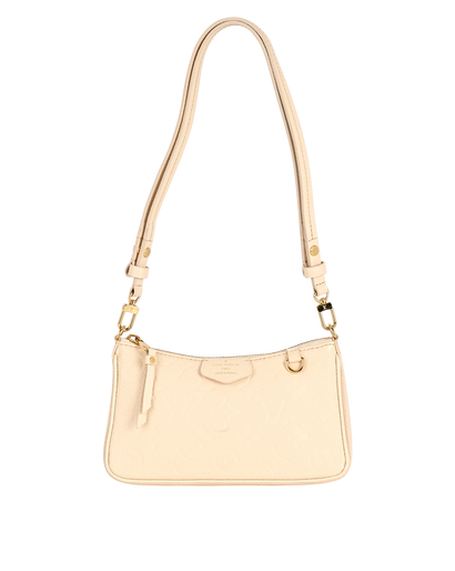 Easy Pouch On Strap, &pound;950, Handbags, Cream, Leather, Front view